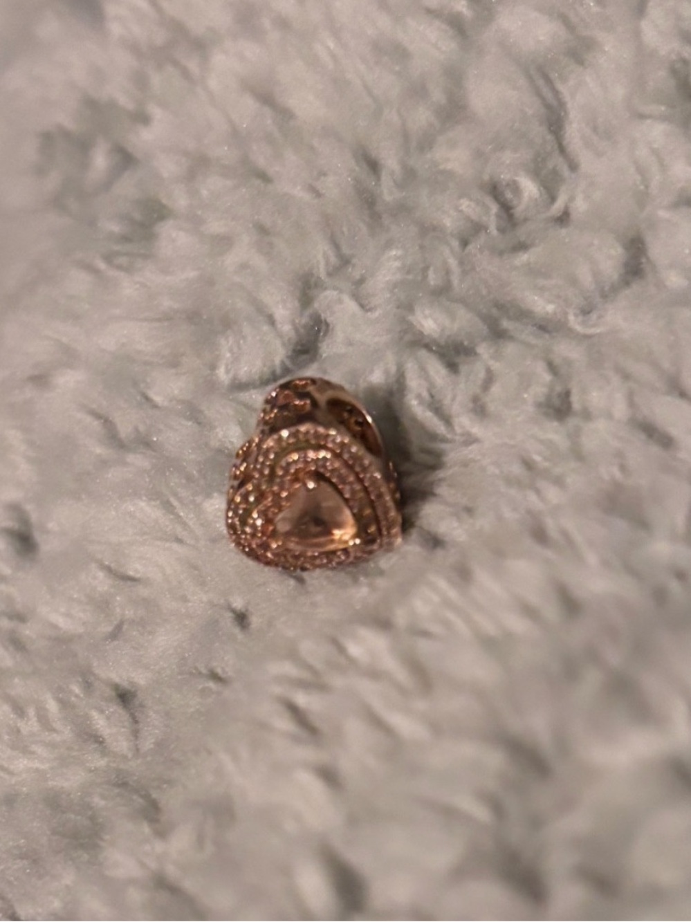 Pandora Rose Gold Heart Charm
